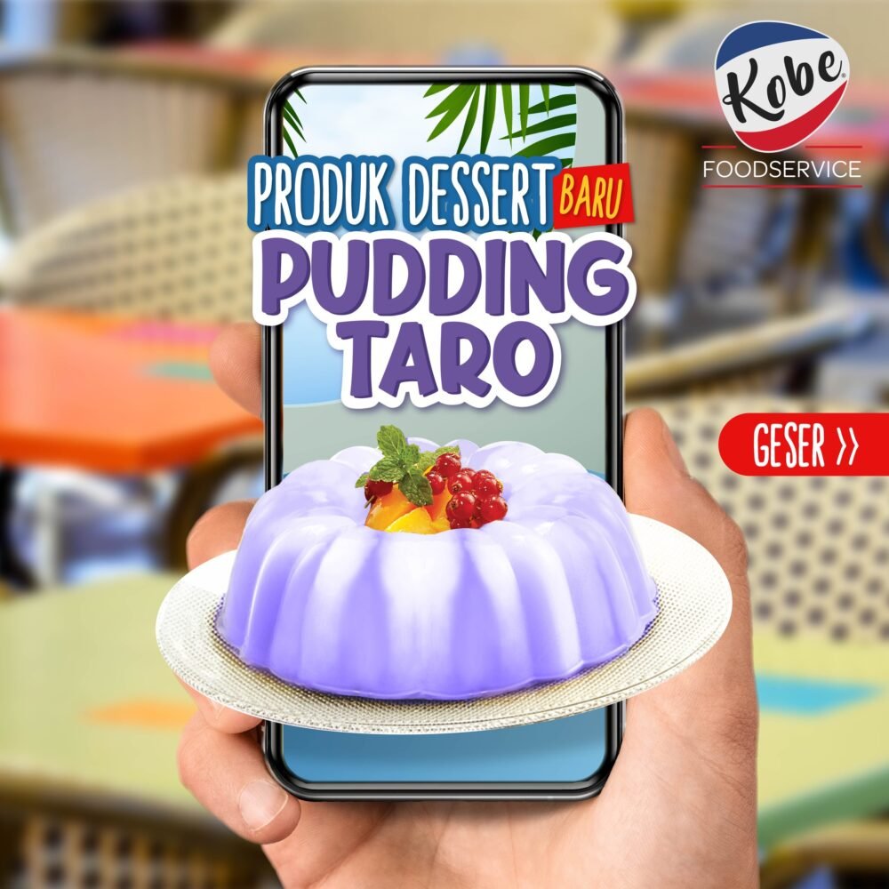 Kobe Pudding Coklat 500gr | Bubuk Pudding
