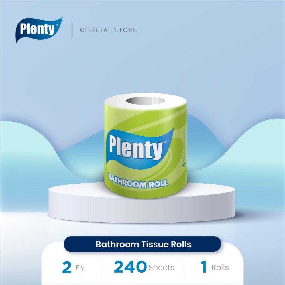 Plenty® Bathroom Tissue Green Single Pack